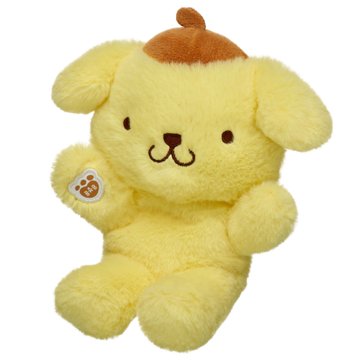 Mini Peluche Beans Pompompurin Sanrio Build-A-Bear